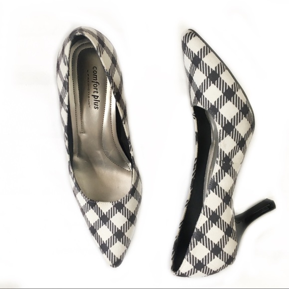 Predictions Shoes - Predictions Plaid Flannel Retro Heel